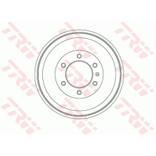 TRW Fékdob TRW DB4451 fékdob
