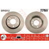 TRW Féktárcsa TRW DF4312