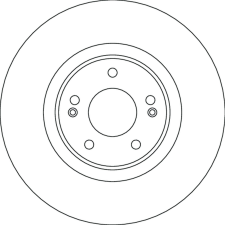 TRW féktárcsa TRW DF4632S féktárcsa