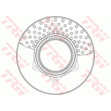 TRW Féktárcsa TRW DF6334S féktárcsa