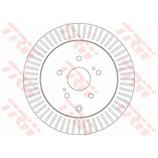 TRW Féktárcsa TRW DF6351 féktárcsa