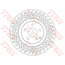 TRW Féktárcsa TRW DF6433S féktárcsa