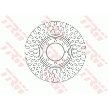 TRW Féktárcsa TRW DF6688S féktárcsa