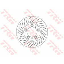 TRW Féktárcsa TRW DF6778S féktárcsa