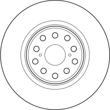 TRW féktárcsa TRW DF6827S féktárcsa