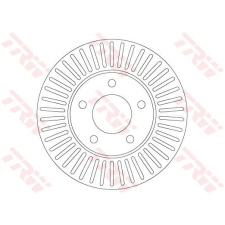 TRW féktárcsa TRW DF6922 féktárcsa