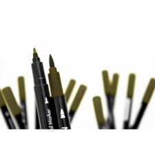 Tsukineko Kétvégű filctoll - Olive Grove - Memento Dual Marker (1 db) filctoll, marker