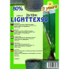 TTAKÁCS ÁRNYÉKOLÓ HÁLÓ 2X10 M 80% ZÖLD LIGHTTEX90