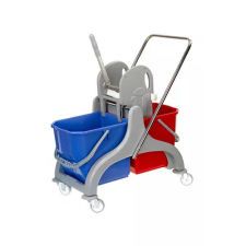 TTS Cleaning S.R.L. TTS Felmosókocsi Sam fémkeretes, 2X25L takarító és háztartási eszköz