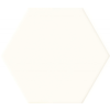 TUBADZIN Csoport Arté Burano White HEX 11x12,5 Csempe