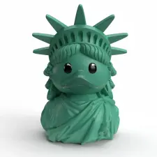 TUBBZ Travel kacsa, USA (kis méretű) játékfigura