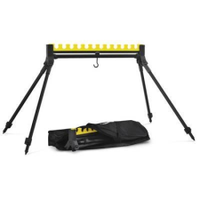 Tubertini Top Set Bottartó állvány Black Kit rest -8 botos horgászkiegészítő