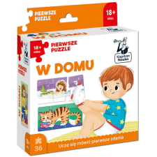  Tudományos kapitány Első oktatórejtvény 36 darab + füzet Otthon KS1021 puzzle, kirakós