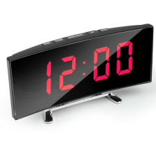 Tükrös design LED digitális ébresztőóra ébresztőóra
