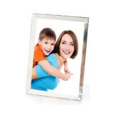  Tükrös szélű fotóüveg egyedi ajándék