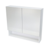 Tükrösszekrény Naturel Vario Dekor 75x68,6 cm lamino fehér VARIOG75BI