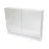 Tükrösszekrény Naturel Vario Dekor 90x68,6 cm lamino fehér VARIOG90BI