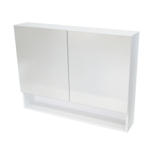 Tükrösszekrény Naturel Vario Dekor 90x68,6 cm lamino fehér VARIOG90BI bútor