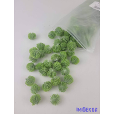 Tűlevelű dekor gombóc 3cm - Hamvas dekorációs kellék