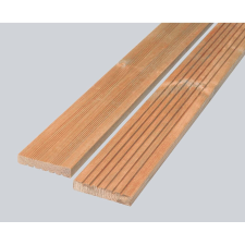  Tűlevelű fa padlódeszka hornyolt bordázott medit. 2,8 cm x 14,5 cm x 300 cm laminált parketta