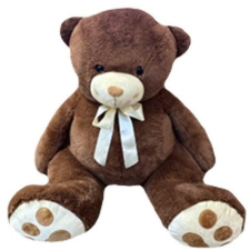 Tulilo Barna színű Teddy mackó plüssfigura 80 cm (9474) plüssfigura