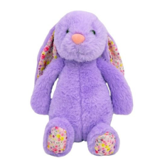 Tulilo Mascot Mikhail Bunny purple 25 cm plüssfigura