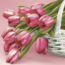 Tulipán Falling szalvéta 20 db-os 33x33 cm papírárú, csomagoló és tárolóeszköz