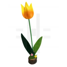  TULIPÁN FARÖNK TALPPAL - 37 cm dekorációs kellék
