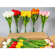  Tulipán szálas selyemvirág 60 cm dekoráció