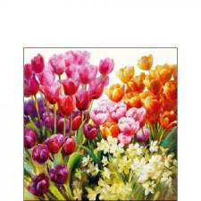 Tulips papírszalvéta 25x25cm, 20db-os papírárú, csomagoló és tárolóeszköz