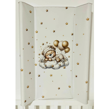  Tündér Merev Pelenkázólap 50*70cm- Csillag maci bézs pelenkázó matrac