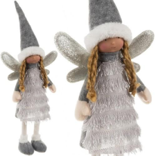 Tündér - Szürke karácsonyi figura RuHHY 22343 karácsonyi dekoráció