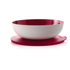 Tupperware Allegra tál tetővel bordó 740 ml - Tupperware papírárú, csomagoló és tárolóeszköz