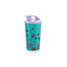 Tupperware Frissentartó pohár, Copacab/Kagylós, türkiz tetővel- Tupperware papírárú, csomagoló és tárolóeszköz