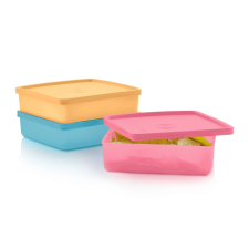 Tupperware Öko+ Szögletes Tároló szett (3 db) sütés és főzés