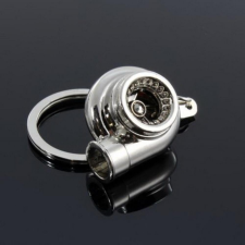  Turbó kulcstartó króm kulcstartó