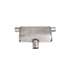 TurboWorks Középdob Lt 304Ss Középső 2,5" Hátsó 2,5" L