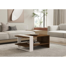 TUTI AG Dohányzóasztal Gaye - Walnut, White bútor