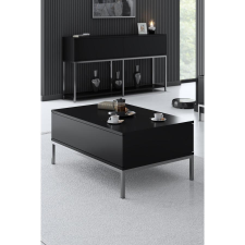 TUTI AG Dohányzóasztal Lord - Black, Silver bútor