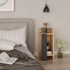 TUTI AG Éjjeliszekrény Elos Right - Oak, Anthracite bútor