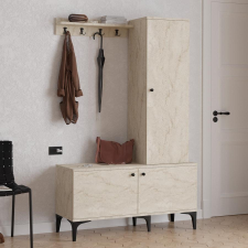 TUTI AG Előszobafal Lex - Travertine bútor