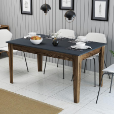 TUTI AG Étkező asztal Milan 513 - Walnut, Anthracite bútor