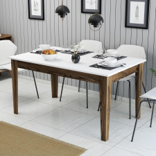 TUTI AG Étkező asztal Milan 514 - Walnut, White bútor
