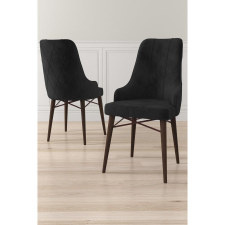 TUTI AG Étkezőszék szett (2 db) Neta - Fekete, Barna bútor