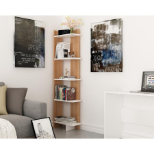 TUTI AG könyvespolc Als - Teak, White bútor
