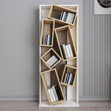 TUTI AG könyvespolc Carmen - White, Oak bútor
