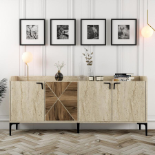 TUTI AG Konzolasztal Venedik - Diós, Travertine bútor