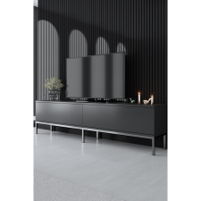 TUTI AG TV szekrény Lord - Anthracite, Silver bútor