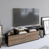 TUTI AG TV szekrény Nexera - Black, Walnut