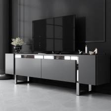 TUTI AG TV szekrény Yildiz - Anthracite, Silver bútor
